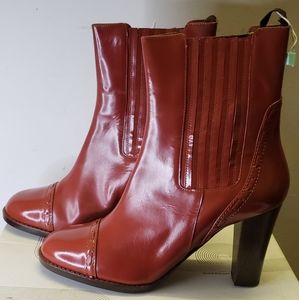 CHLOE Ankle Boot Master Calf 221 Rust